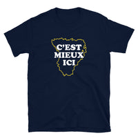 Thumbnail for C'est mieux ici Béarn  - T-shirts Unisexe Standard - Ici & Là - T-shirts & Souvenirs de chez toi