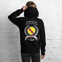 Thumbnail for Sweatshirt Lorrain noir dos - Confort et fierté locale