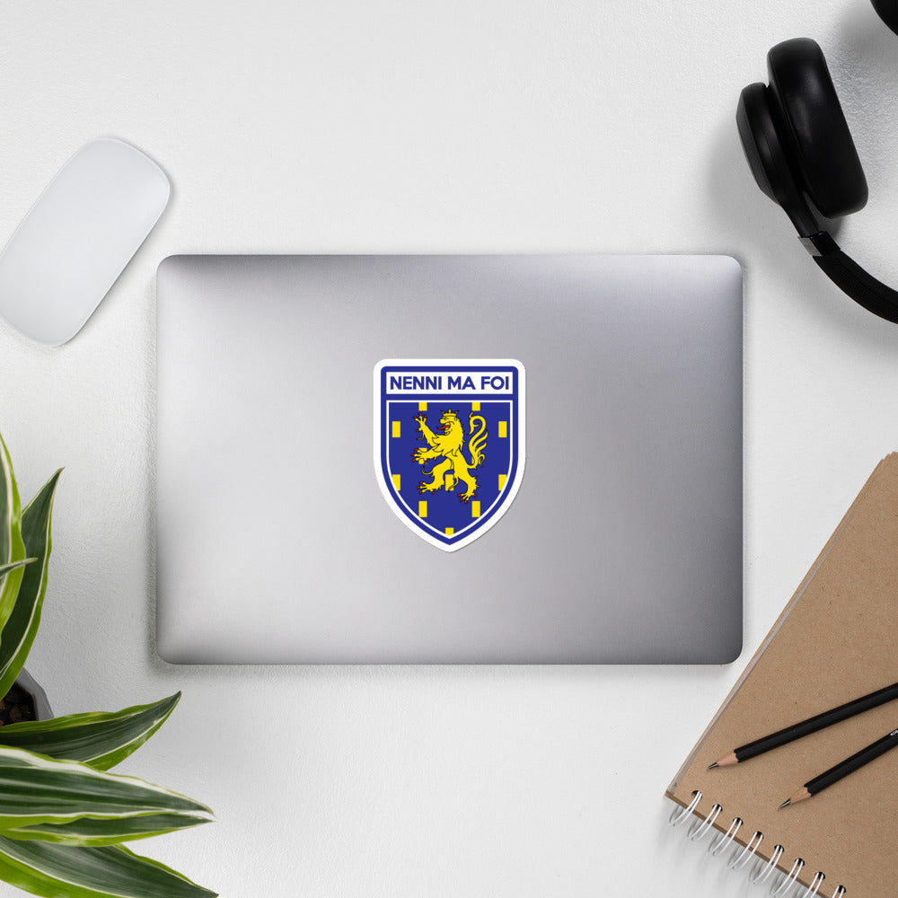Autocollant Franche-Comté - Blason et humour local