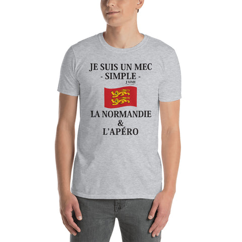 Normandie & L'Apéro - T-shirt Standard - Ici & Là - T-shirts & Souvenirs de chez toi