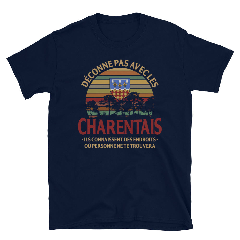 Charentais - Endroits - T-shirt Standard - Ici & Là - T-shirts & Souvenirs de chez toi