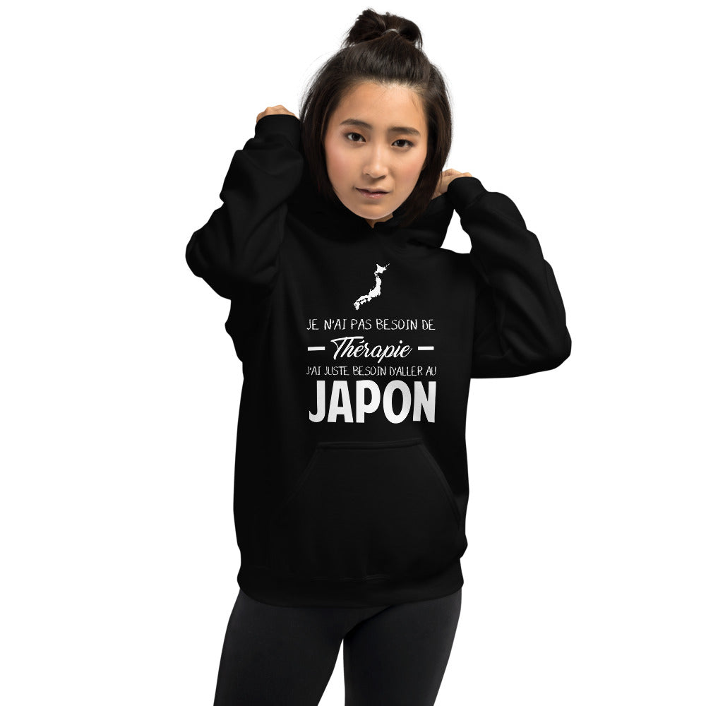 Japon Thérapie - Sweatshirt à capuche - Ici & Là - T-shirts & Souvenirs de chez toi