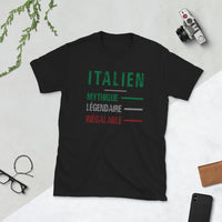 Thumbnail for T-shirt Italie bleu marine - Légendaire et inégalable