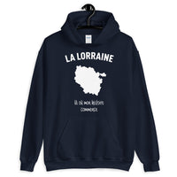 Thumbnail for Sweatshirt Lorraine bleu marine - Histoire et fierté locale