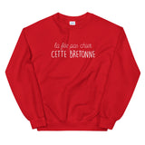 fée pas chier cette Bretonne - Sweatshirt - Ici & Là - T-shirts & Souvenirs de chez toi