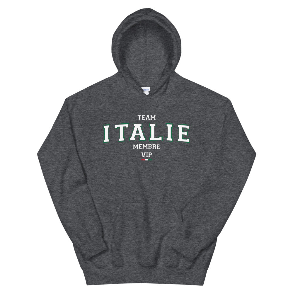 Team Italie - Sweatshirt à capuche - Ici & Là - T-shirts & Souvenirs de chez toi