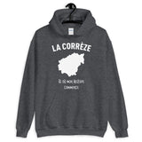 La Corrèze là où mon histoire commence - Sweatshirt à capuche - Ici & Là - T-shirts & Souvenirs de chez toi