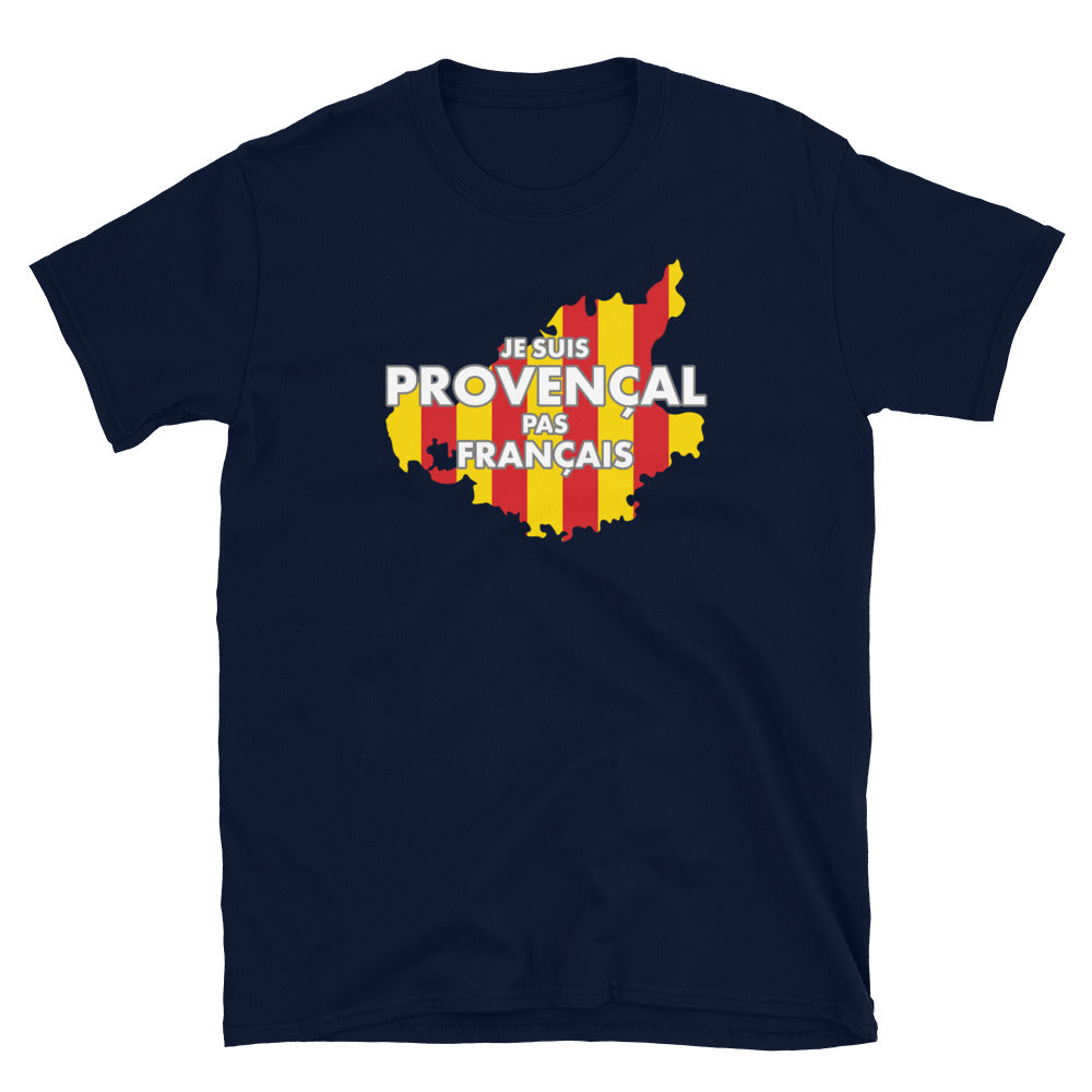 T-shirt Provence marine dos - Carte de Provence 1477