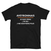 T-shirt Aveyron noir - Veni Vedi Pas Vici humoristique