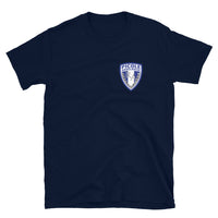 Thumbnail for T-shirt Ardéchois gris foncé dos - Picole Ardéchoise humoristique