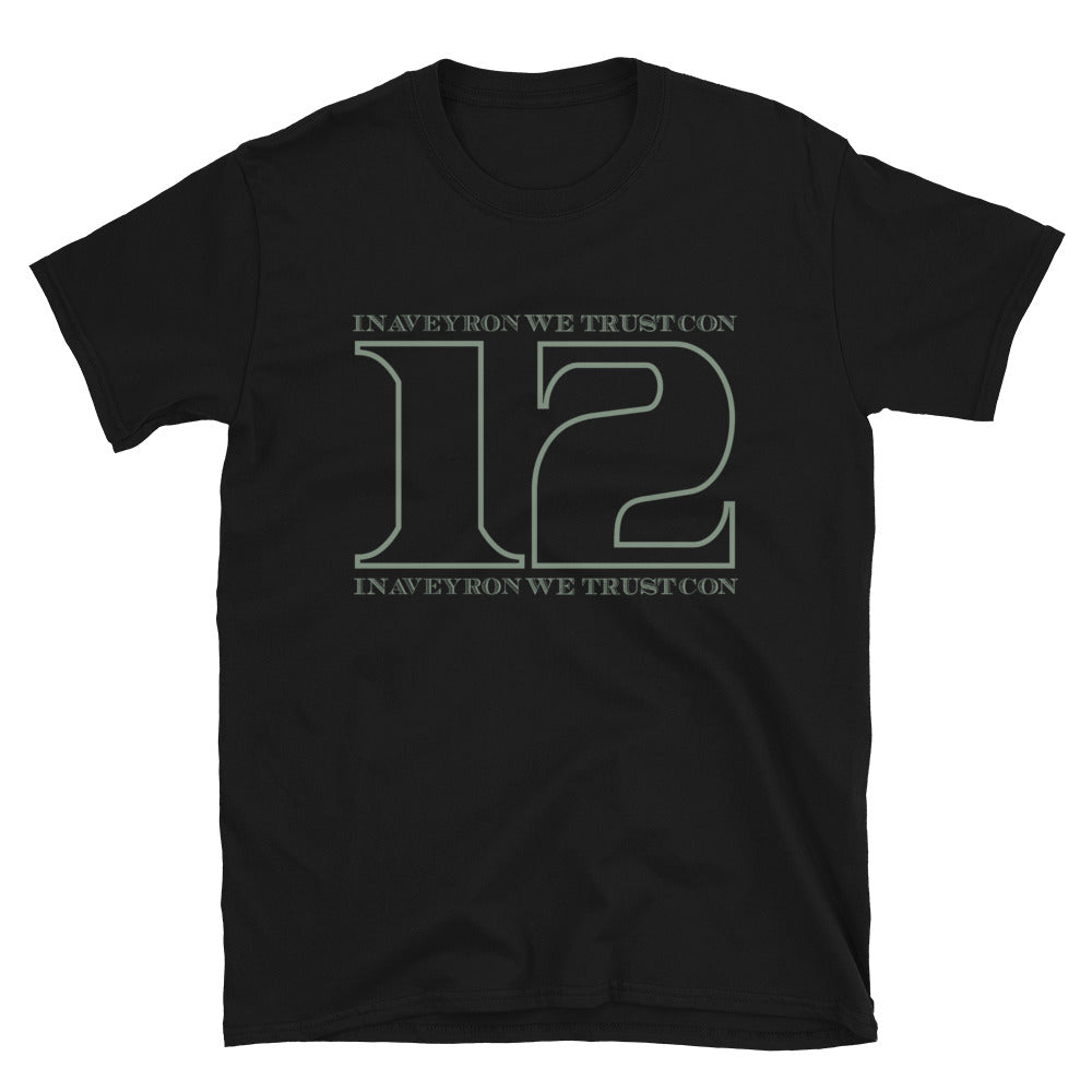 T-shirt Aveyron noir - In Aveyron We Trust