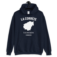 Thumbnail for Sweatshirt Corrèze bleu marine - La chaleur de mes origines