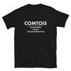 T-shirt Franche-Comté noir - Veni, Vidi, Pas Vici