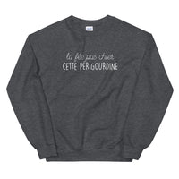 Thumbnail for Sweatshirt Périgourdine noir - fée pas chier