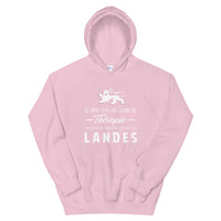 Thumbnail for Sweatshirt Landes noir dos - Pas besoin de thérapie