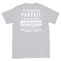 Thumbnail for T-shirt Jura bleu marine dos - Je ne suis pas parfait mais.