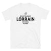T-shirt Lorraine blanc - Mal au foie humoristique