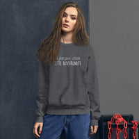 Thumbnail for Sweatshirt Auvergne bleu marine dos - Fée pas chier cette Auvergnate