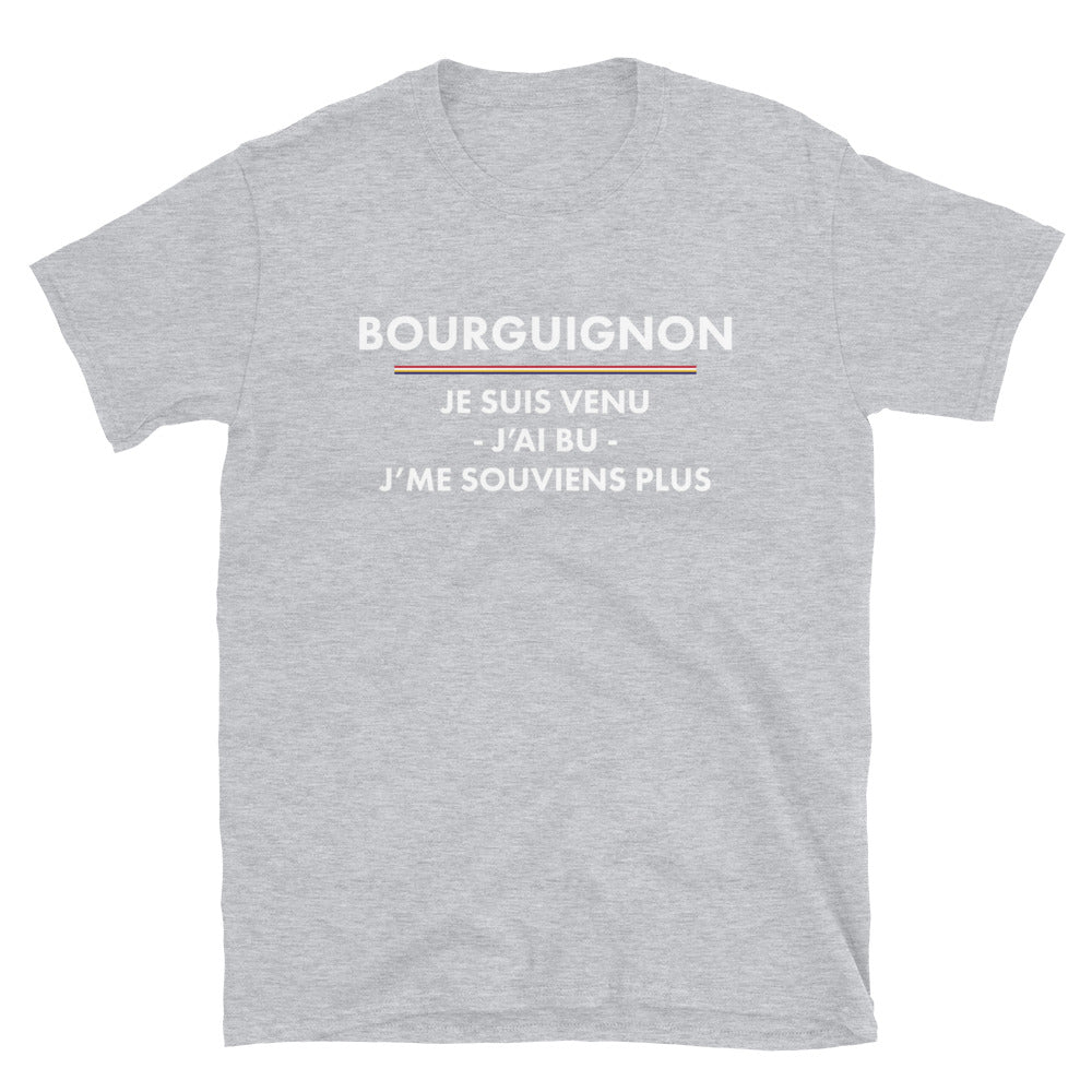 Bourguignon veni vedi pas vici - T-shirt Standard - Ici & Là - T-shirts & Souvenirs de chez toi