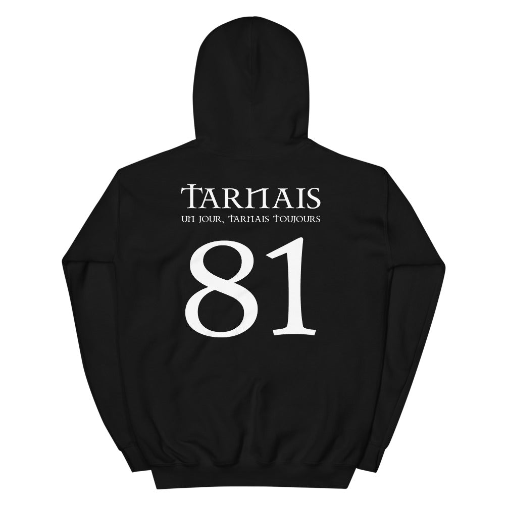 Sweatshirt Tarn 81 noir - Tarnais un jour, Tarnais toujours