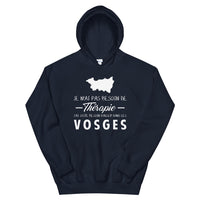 Thumbnail for Sweatshirt Vosges bleu marine - Pas besoin de thérapie