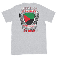 Thumbnail for T-shirt Martinique gris sport - Français, Belge, Suisse, Canadien