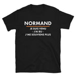 Normand, veni, vedi, pas vici - T-shirt Unisexe à Manches Courtes - Ici & Là - T-shirts & Souvenirs de chez toi