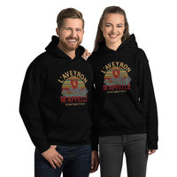 Thumbnail for Sweatshirt Aveyron noir dos - L'appel du pays avec humour