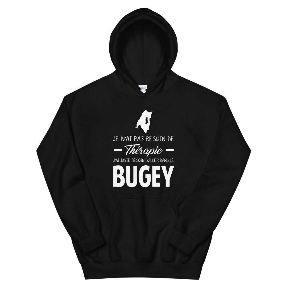 Bugey Thérapie - Sweatshirt à capuche - Ici & Là - T-shirts & Souvenirs de chez toi