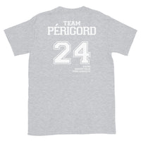 Thumbnail for T-shirt Périgord gris sport dos - Fierté locale avec humour