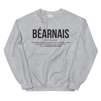 Thumbnail for Béarnais définition drôle - Sweatshirt - Ici & Là - T-shirts & Souvenirs de chez toi