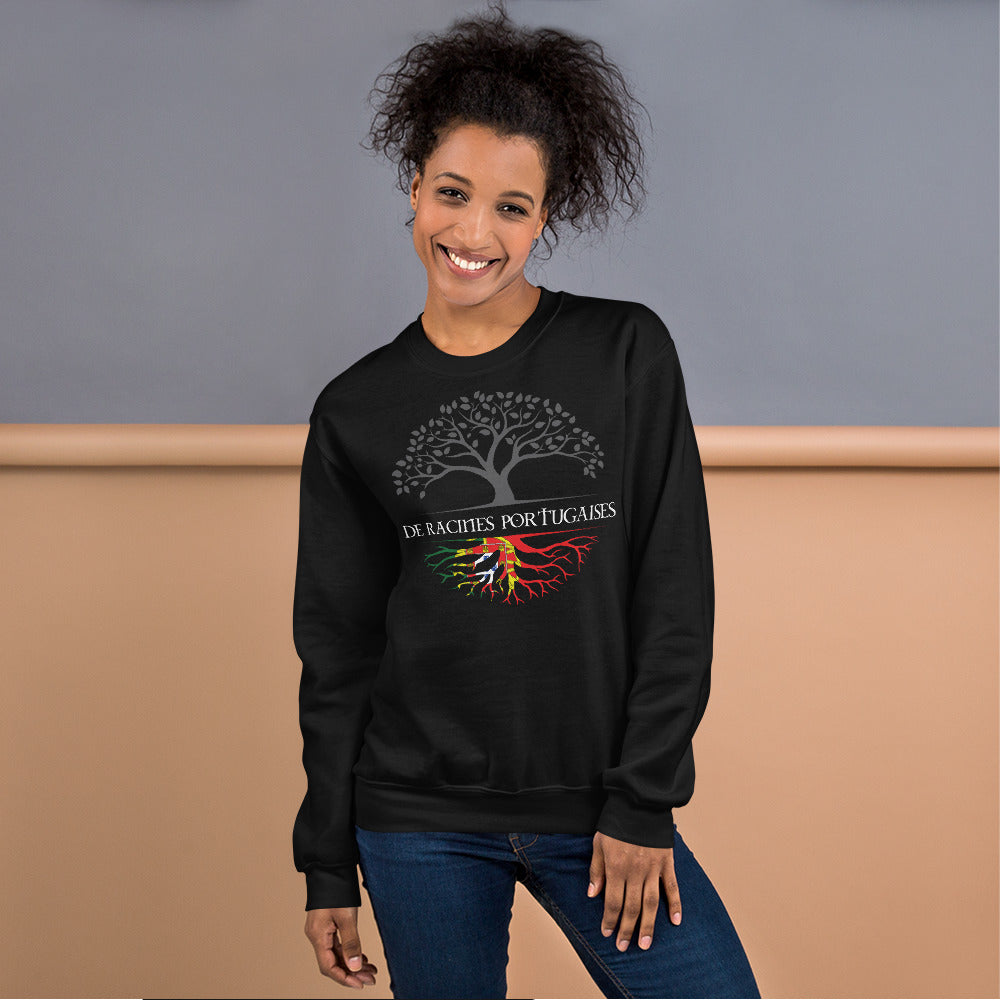 De racines portugaises arbre - Sweatshirt - Ici & Là - T-shirts & Souvenirs de chez toi