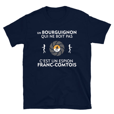 Espion en Bourgogne -  T-Shirt standard - Ici & Là - T-shirts & Souvenirs de chez toi