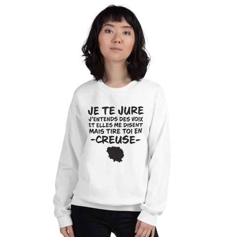 Je te jure - En Creuse - Sweatshirt - Ici & Là - T-shirts & Souvenirs de chez toi