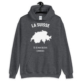 Suisse là où mon histoire commence - Sweatshirt à capuche - Ici & Là - T-shirts & Souvenirs de chez toi