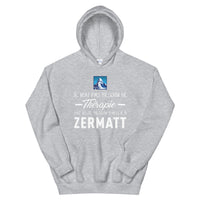 Thumbnail for Zermatt Thérapie - Sweatshirt à capuche - Ici & Là - T-shirts & Souvenirs de chez toi