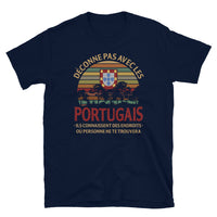 Thumbnail for Déconne pas avec les Portugais - T-shirt Standard - Ici & Là - T-shirts & Souvenirs de chez toi