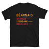 T-shirt Béarn noir - Fierté légendaire et humour local