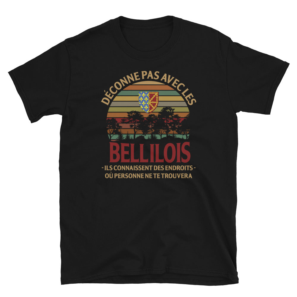 Endroits Bellilois - Belle-île-en-mer - Bretagne  - T-shirt Standard - Ici & Là - T-shirts & Souvenirs de chez toi