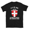 T-shirt Savoie noir - Le 8e jour, héros des Savoyards