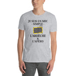 Ardèche & L'Apéro - T-shirt Standard - Ici & Là - T-shirts & Souvenirs de chez toi
