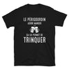 T-shirt Périgord gris sport - Le plaisir de manger