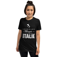 Thumbnail for Thérapie Italie - T-shirts humour Unisexe Standard - Pour les amoureux de l'Italie - Ici & Là - T-shirts & Souvenirs de chez toi