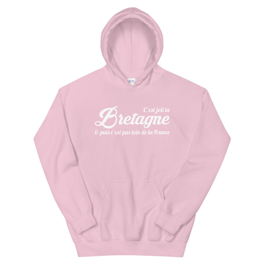 C'est joli, la Bretagne - Sweatshirt à capuche - Ici & Là - T-shirts & Souvenirs de chez toi