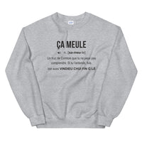 Thumbnail for Définition Ça meule - Franche-Comté - Sweatshirt - Ici & Là - T-shirts & Souvenirs de chez toi