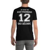 Aveyronnais qui déchire T-shirt standard imprimé dos - Ici & Là - T-shirts & Souvenirs de chez toi