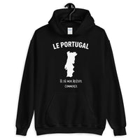 Thumbnail for Sweatshirt Portugal noir - Le Portugal là où mon histoire commence