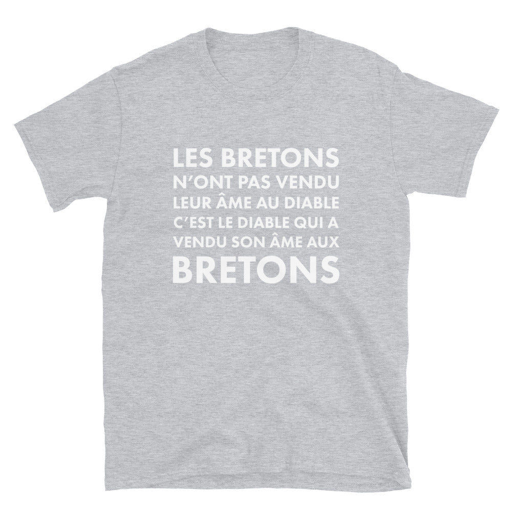 Les bretons n'ont pas vendu leur âme au diable - T-shirt Standard - Ici & Là - T-shirts & Souvenirs de chez toi