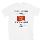 Normandie & L'Apéro - T-shirt Standard - Ici & Là - T-shirts & Souvenirs de chez toi