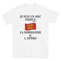 Thumbnail for T-shirt Normandie gris sport dos - L'Apéro, un moment de partage